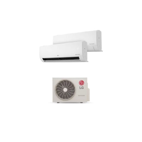 Aire Acondicionado Multisplit R32 LG 24k BTUs con 2 Evaporadora 12k BTUs Sólo Frío | Z3UQ24GFB1