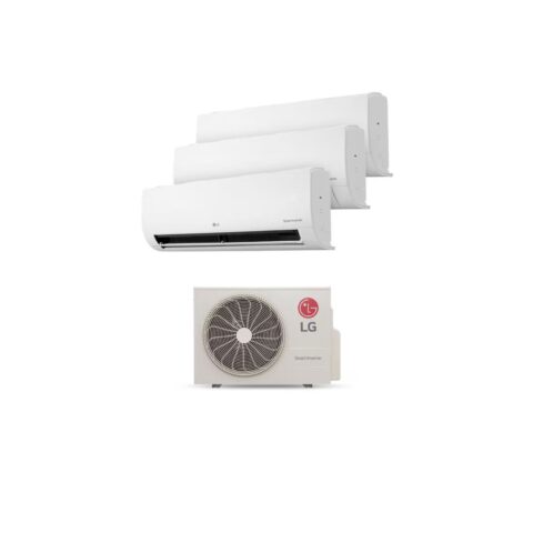 Aire Acondicionado Multisplit R32 LG 36k BTUs con 3 Evaporadora 12k BTUs Sólo Frío | Z4UQ36GFB1