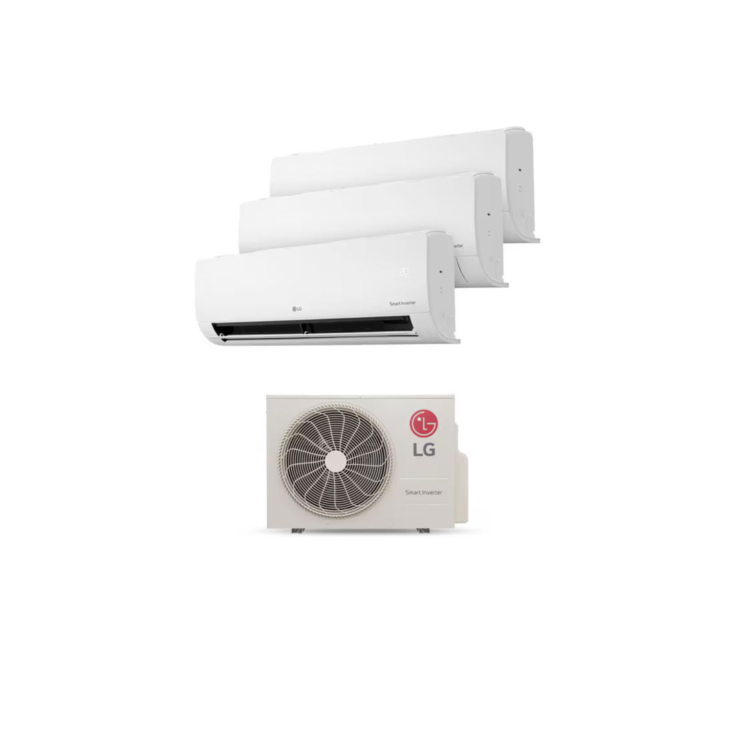Aire Acondicionado Multisplit R32 LG 36k BTUs con 3 Evaporadora 12k BTUs Sólo Frío | Z4UQ36GFB1